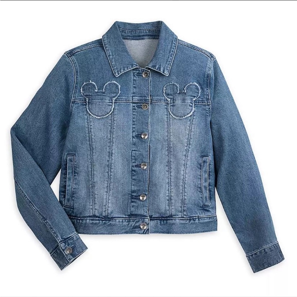 Disney Women's Denim Jacket - Mickey Mouse By Her Universe